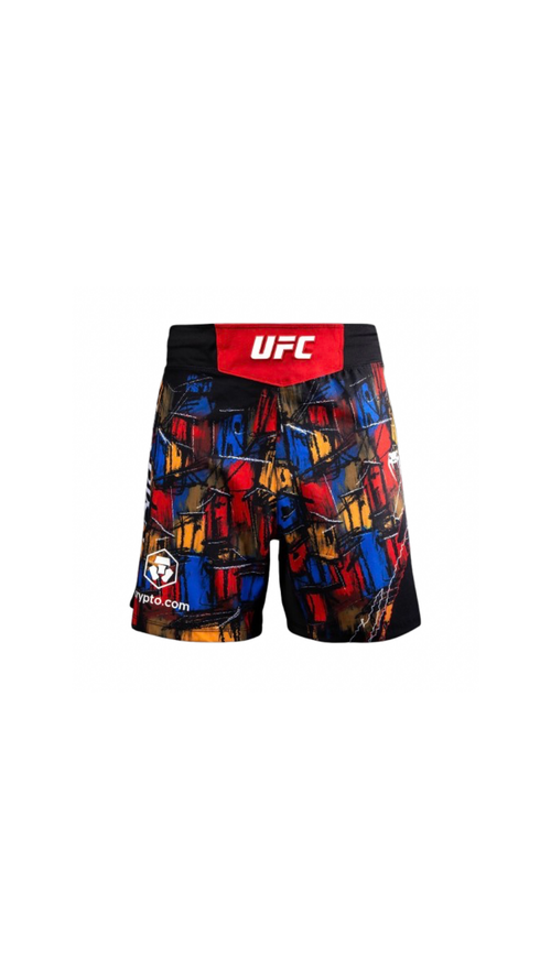Men's UFC Unrivaled by VENUM Red Charles Oliveira Short Fit Fight Short