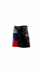 Venum UFC Unrivaled by Venum Petr Yan Men's Long Fit Fight Shorts - Black