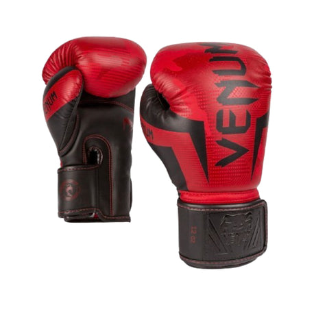 Venum Elite Boxing Gloves – Red/Camo