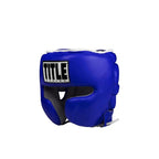 TITLE Boxing Leather Sparring Headgear