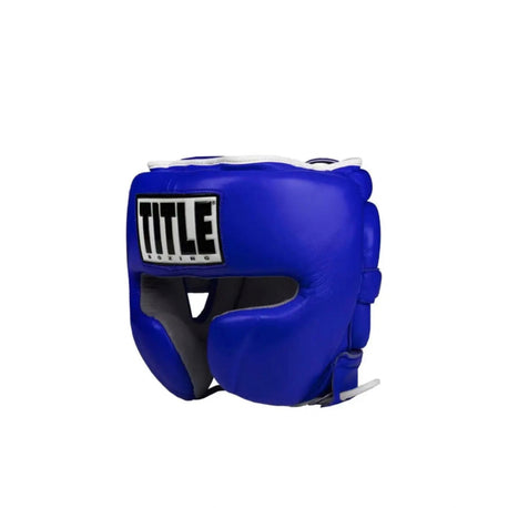 TITLE Boxing Leather Sparring Headgear