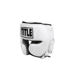 TITLE Boxing Leather Sparring Headgear